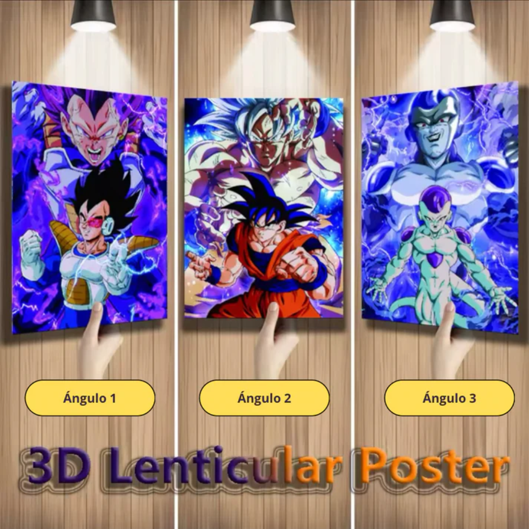 Póster de de Anime 3D