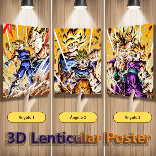 Póster de de Anime 3D
