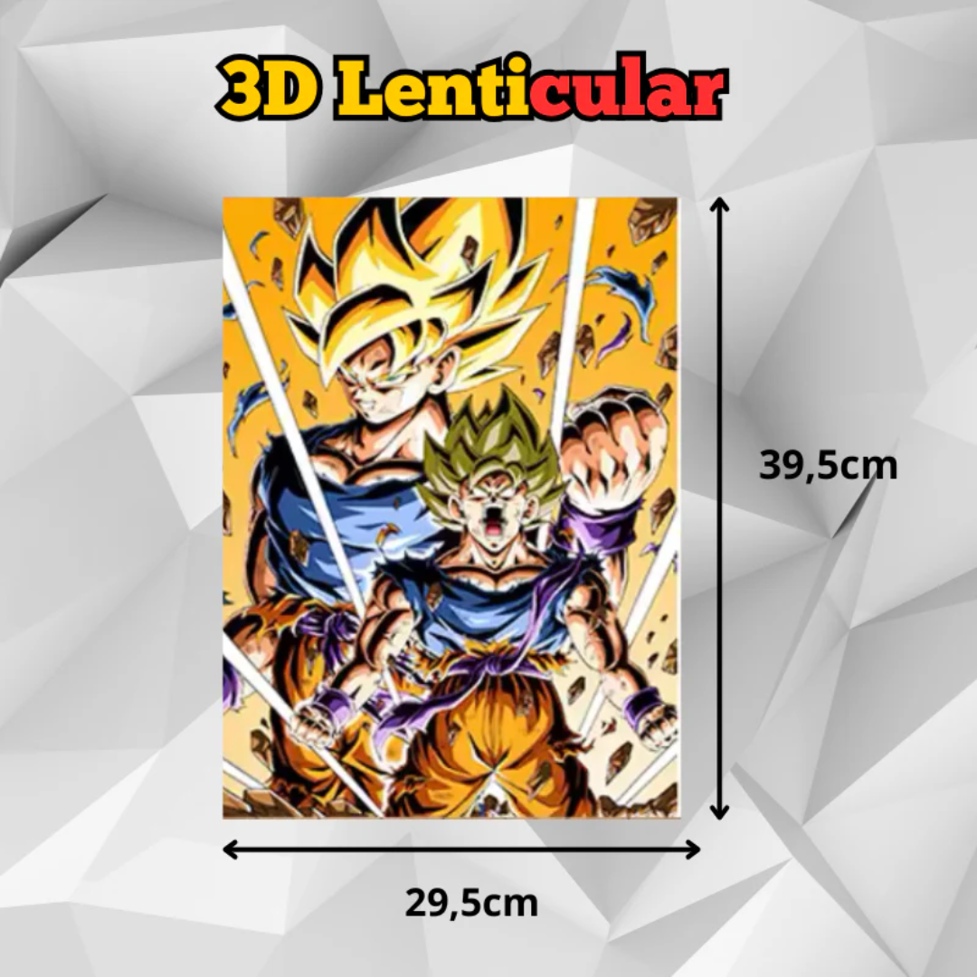 Póster de de Anime 3D