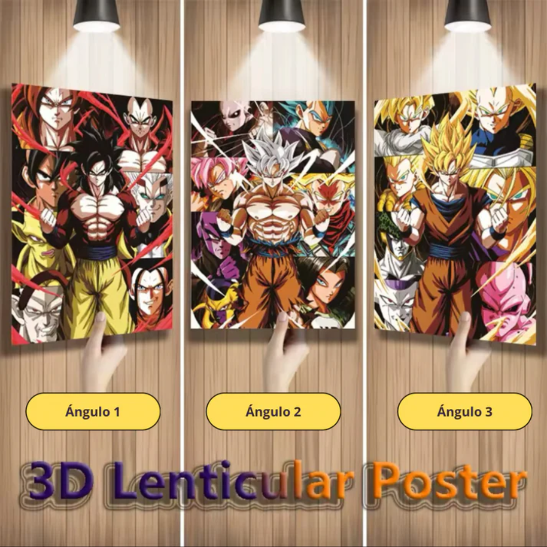 Póster de de Anime 3D