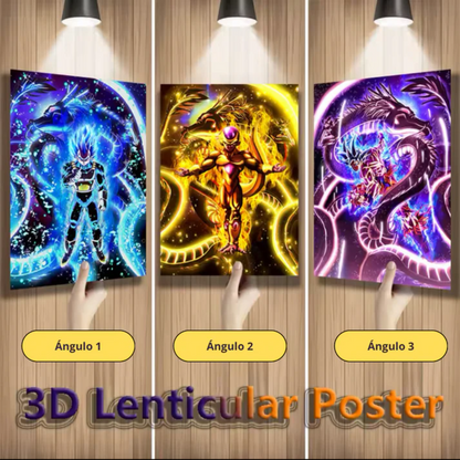Póster de de Anime 3D